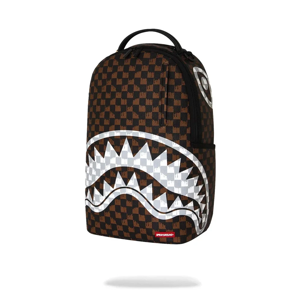 Sprayground Paris Fang Backpack Unisex One Size Brown Shoulder Strap SPR322